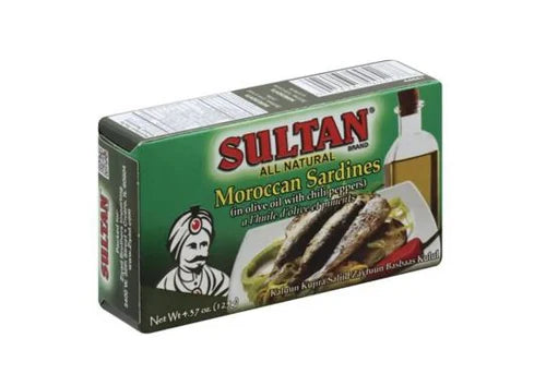 Sultan Moroccan Sardines (In olive oil with chili peppers)