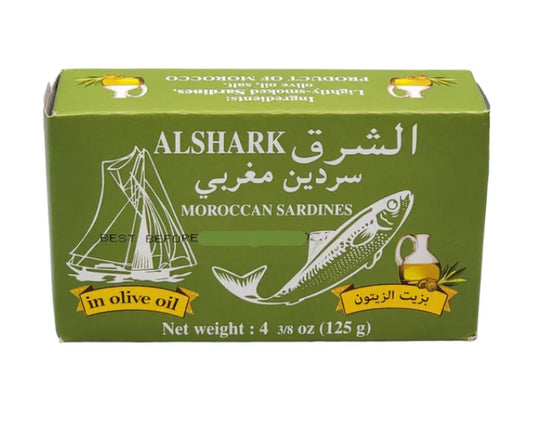 Alshark Moroccan Sardines in Olive Oil