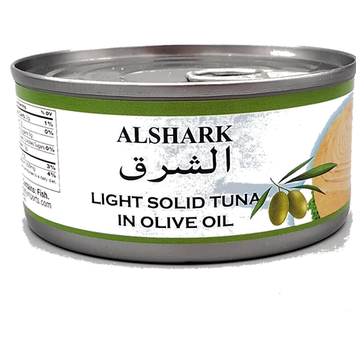 Shark tuna in olive oil